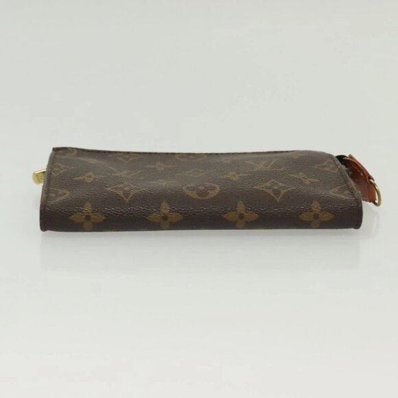 LOUIS VUITTON Monogram Bucket PM Accessory Pouch LV Auth 139377 - Picture 6 of 16